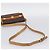 Céline CELINE Macadam Canvas Shoulder Bag PVC Leather Brown Gold - vista 7