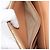 Céline CELINE Pochette de soirée à armature Sac à épaule Cuir Beige Ton Or - vue 26