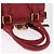 Chloé Sac à main Chloe Paddington en cuir rouge ton or - vue 7