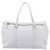 PRADA Tote Bag Leather White Silver - view 2