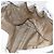 PRADA Tote Bag Leather White Silver - view 26