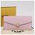 FENDI Cartera Larga Continental Piel Pink Gold - vista 29