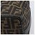 FENDI Zucca Canvas Vanity Cosmetic Pouch Brown Gold Tone - vista 16