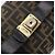 FENDI Zucca Canvas Vanity Cosmetic Pouch Brown Gold Tone - vista 18