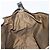 FENDI Zucca Canvas Vanity Cosmetic Pouch Brown Gold Tone - vista 21