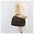 FENDI Zucca Canvas Vanity Cosmetic Pouch Brown Gold Tone - vista 26