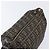 FENDI Zucca Canvas Vanity Cosmetic Pouch Brown Gold Tone - vista 8