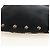 Christian Dior Chain Shoulder Bag Suede Black Gold - vista 17