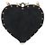 Christian Dior Chain Shoulder Bag Suede Black Gold - vista 2