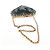 Christian Dior Chain Shoulder Bag Suede Black Gold - vista 7