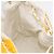 CHANEL Drawstring Chain Shoulder Bag Canvas Yellow Gold Tone CC - vista 19