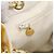 CHANEL Drawstring Chain Shoulder Bag Canvas Yellow Gold Tone CC - vista 23