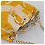 CHANEL Drawstring Chain Shoulder Bag Canvas Yellow Gold Tone CC - vista 6
