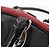 Sac à main GUCCI en cuir rouge argenté - vue 10