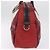 Sac à main GUCCI en cuir rouge argenté - vue 5