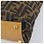 FENDI Zucca Canvas Hand Bag Black Brown - vista 11