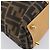 FENDI Zucca Canvas Hand Bag Black Brown - vista 12