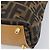 FENDI Zucca Canvas Hand Bag Black Brown - vista 13