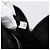 PRADA Hand Bag Canvas Black Silver - view 25