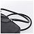 PRADA Hand Bag Canvas Black Silver - view 8
