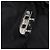 PRADA Hand Bag Nylon Black Silver - view 22