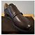 TOD'S Scarpe Monk Strap in pelle marrone - vista 7