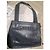 Chanel Tote Bag Leather Navy Blue - view 5