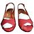 Sergio Rossi Sandales Slingback Vernis Rouge