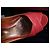 Sergio Rossi Sandales Slingback Vernis Rouge - vue 12
