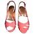 Sergio Rossi Sandales Slingback Vernis Rouge - vue 2