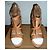 UGG Salima Sandali con Tacco in Pelle Marrone - vista 2