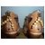 UGG Salima Sandali con Tacco in Pelle Marrone - vista 5
