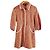 Maje Vestido corto de tweed naranja - vista 2