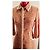 Maje Vestido corto de tweed naranja - vista 3