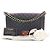 Chanel Purple Old Medium Quilted Iridescent Goatskin Rainbow Hardware Boy Flap - vista 5