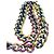 Chanel Purple Old Medium Quilted Iridescent Goatskin Rainbow Hardware Boy Flap - vista 6