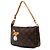 Louis Vuitton Brown Takashi Murakami Monogram Panda Pochette Accessoires - vista 2