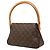 Louis Vuitton Brown Monogram Mini Looping - view 2