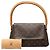 Louis Vuitton Brown Monogram Mini Looping - view 7