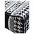 Dior White Mini Embroidered Canvas Houndstooth Lady D Lite - Ansicht 10