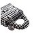 Dior White Mini Embroidered Canvas Houndstooth Lady D Lite - Ansicht 15