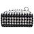 Dior White Mini Embroidered Canvas Houndstooth Lady D Lite - Ansicht 3