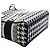 Dior White Mini Embroidered Canvas Houndstooth Lady D Lite - Ansicht 8