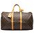 Louis Vuitton Brown Monogram Keepall 50