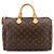 Sac à main Louis Vuitton Monogram Speedy 35 - vue 3