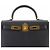 Hermès Borsa Hermes Kelly 28 Epsom Black - vista 7