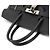 Haut à courroies Hermès Borsa Hermes Haut a Courroies 32 Black Togo - vista 5