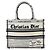 mala Christian Dior Book Tote Medium - vista 3