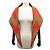 Hermès NEU HERMES CASAQUE CHEVRONS ETOLE TRIANGLE ORANGE CAMEL SHAWL SCARF