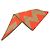 Hermès NEU HERMES CASAQUE CHEVRONS ETOLE TRIANGLE ORANGE CAMEL SHAWL SCARF - Ansicht 4